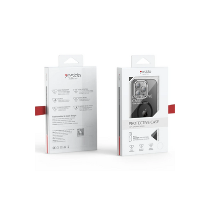 Yesido Apple iPhone 16 Pro Max PC13 Tazz Magsafe Kapak - Titan Gri