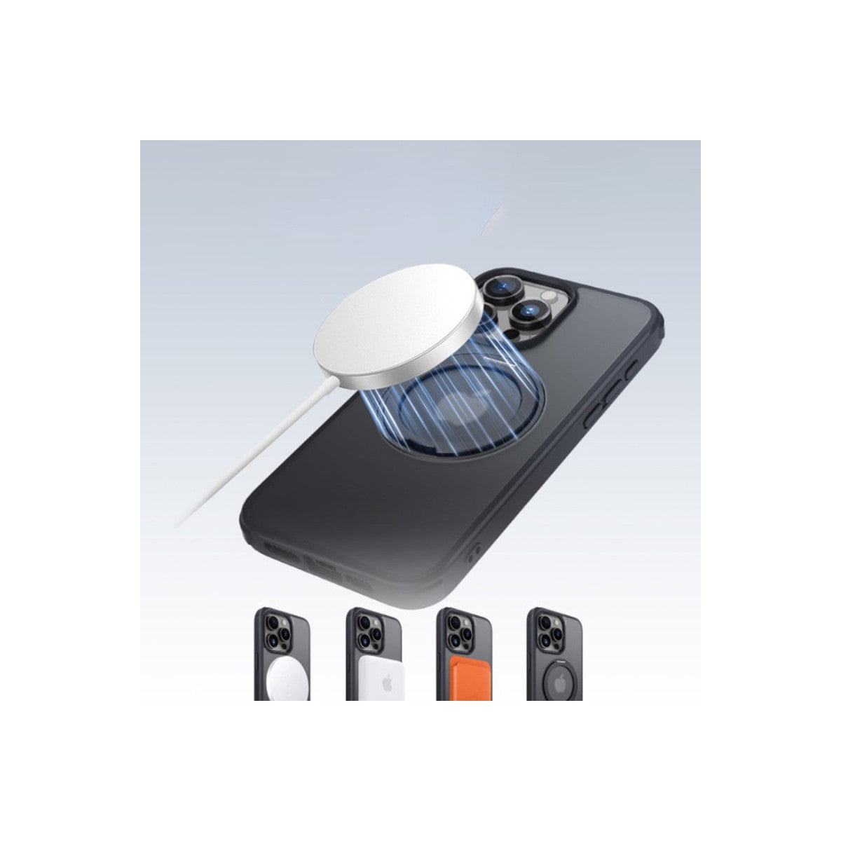 Yesido Apple iPhone 16 Pro Max PC15 Razor Magsafe Standlı Kapak