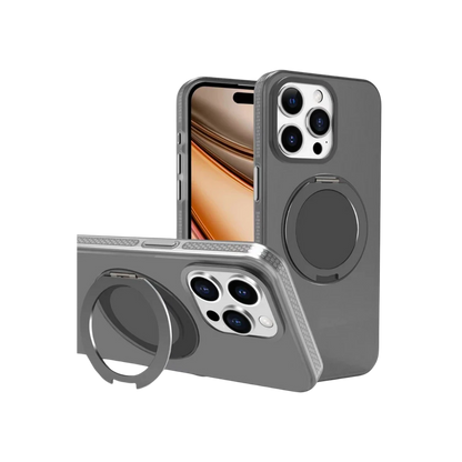 Yesido Apple iPhone 16 Pro Max PC17 Roza Magsafe Standlı Kapak - Siyah