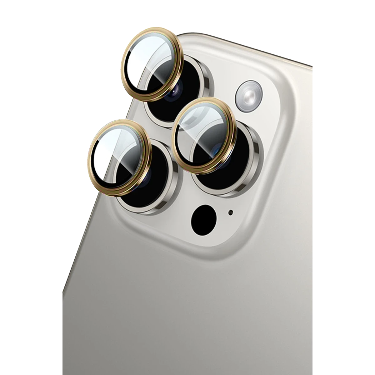 Yesido Apple iPhone 16 Pro Max WB52 Metal Kamera Lens - Desert