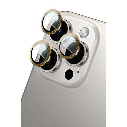Yesido Apple iPhone 16 Pro Max WB52 Metal Kamera Lens - Desert