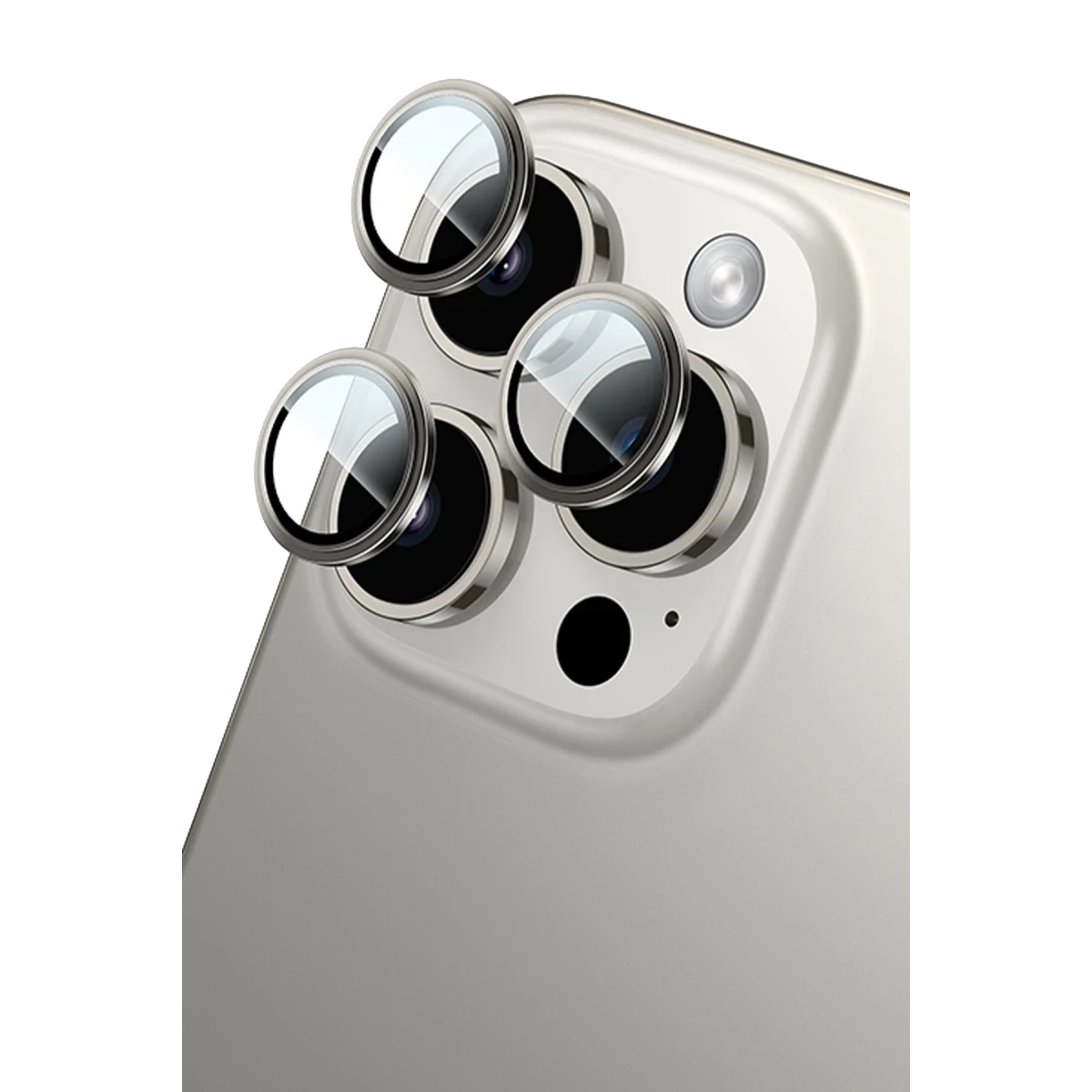 Yesido Apple iPhone 16 Pro Max WB52 Metal Kamera Lens - Natural Grey