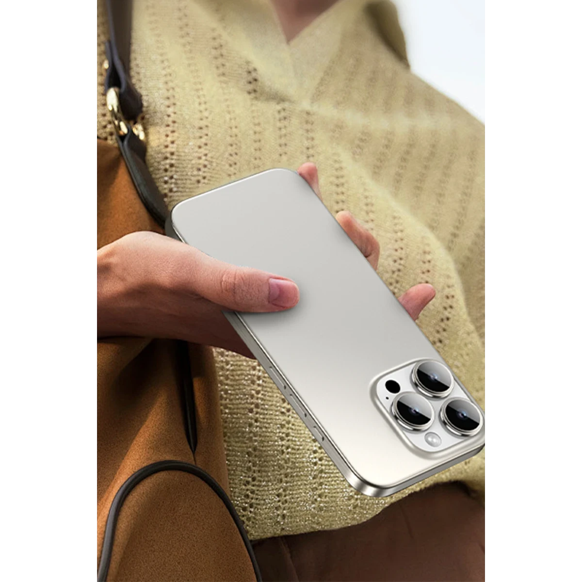 Yesido Apple iPhone 16 Pro Max WB52 Metal Kamera Lens - Siyah
