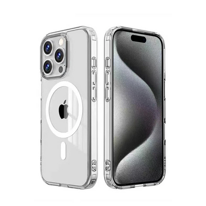 Yesido Apple iPhone 16 Pro PC03 Ace Şeffaf Magsafe Kapak - Şeffaf