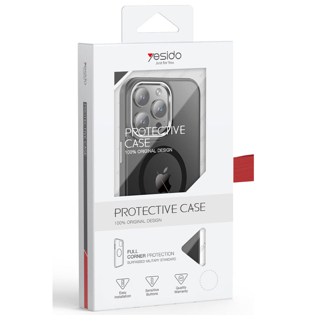 Yesido Apple iPhone 16 Pro PC13 Tazz Magsafe Kapak