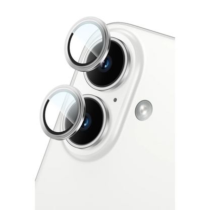 Yesido Apple iPhone 16 WB54 Metal Kamera Lens - Gümüş