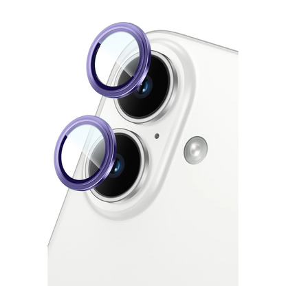 Yesido Apple iPhone 16 WB54 Metal Kamera Lens - Lila