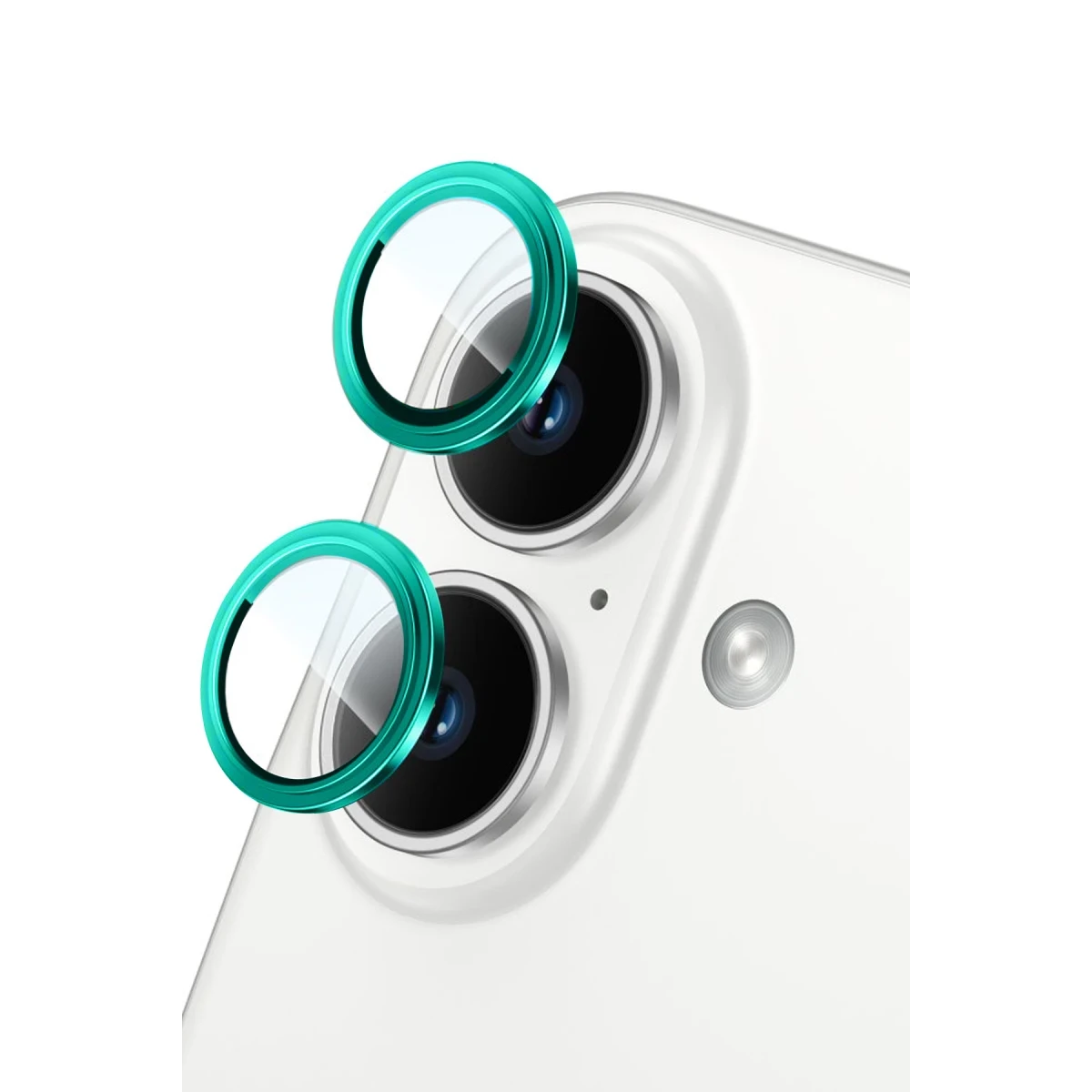 Yesido Apple iPhone 16 WB54 Metal Kamera Lens - Yeşil