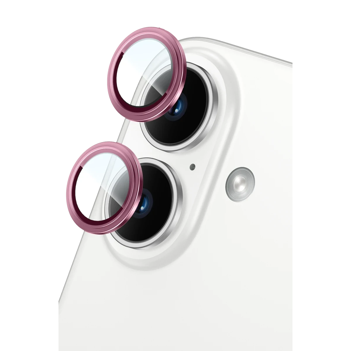 Yesido Apple iPhone 16 WB54 Metal Kamera Lens - Pembe