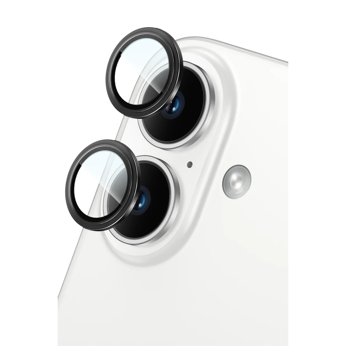 Yesido Apple iPhone 16 WB54 Metal Kamera Lens - Siyah