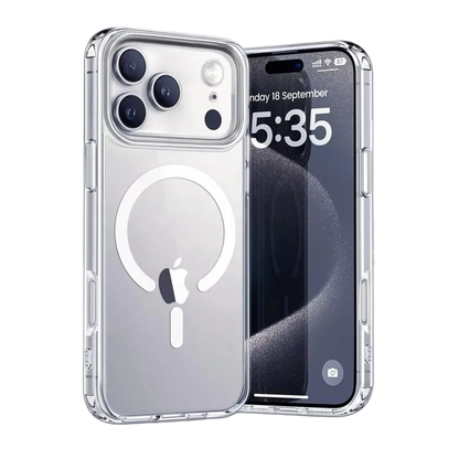Yesido Apple iPhone 17 Pro PC03 Ace Şeffaf Magsafe Kapak - Şeffaf