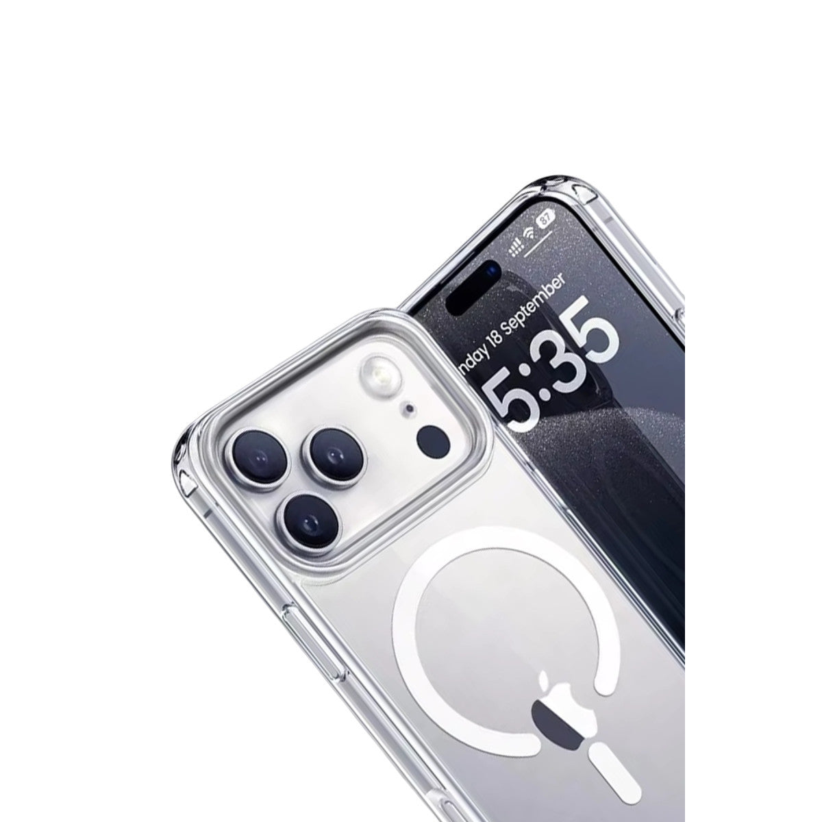 Yesido Apple iPhone 17 Pro PC03 Ace Şeffaf Magsafe Kapak