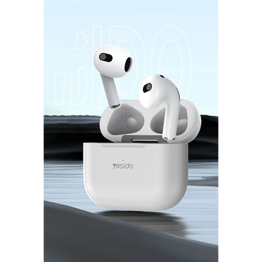 Yesido JB22 BT 5.3 TWS Kablosuz Airpods Kulaklık - Beyaz