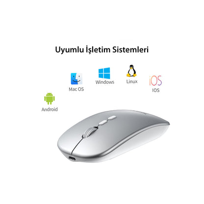 Yesido KB15 2.4G Ergonomik Kablosuz Mouse