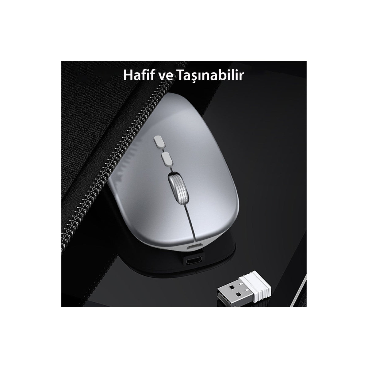 Yesido KB15 2.4G Ergonomik Kablosuz Mouse