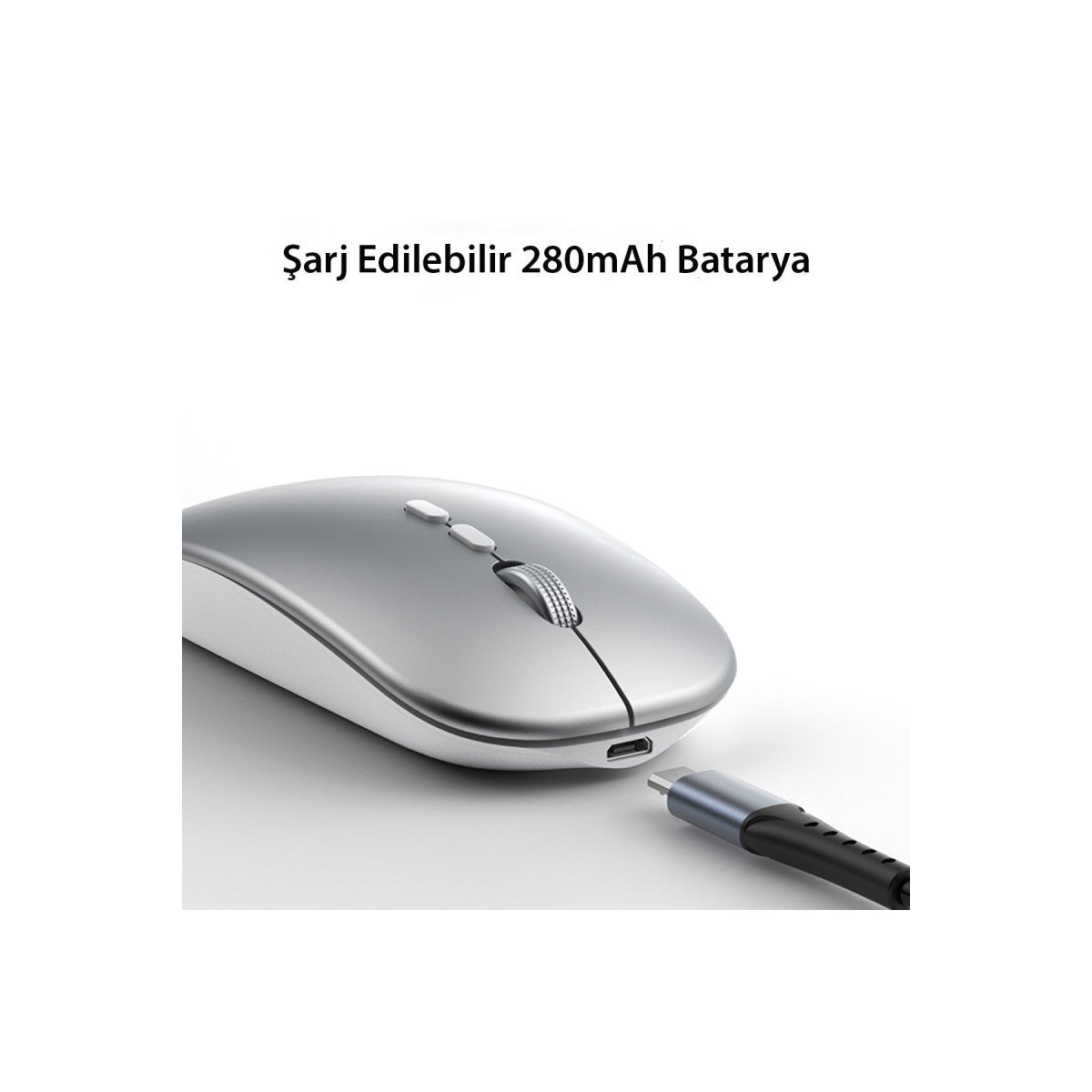 Yesido KB15 2.4G Ergonomik Kablosuz Mouse