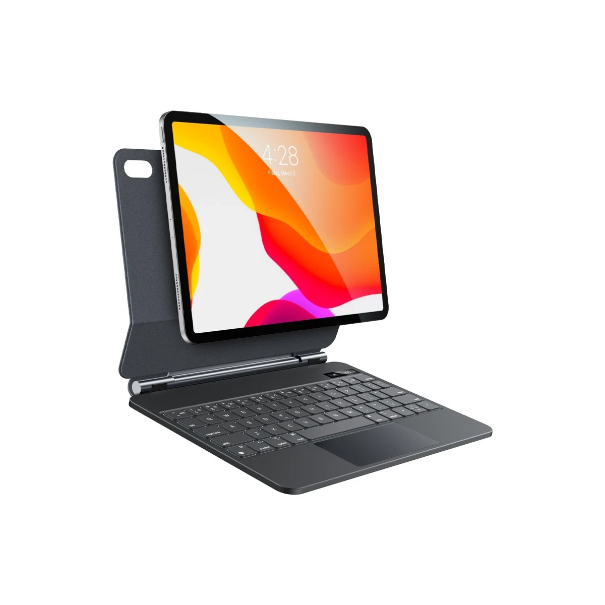 Yesido Apple KB24 iPad 2022 10.9 (10.nesil) Tecno Klavyeli Tablet Kılıfı - Siyah