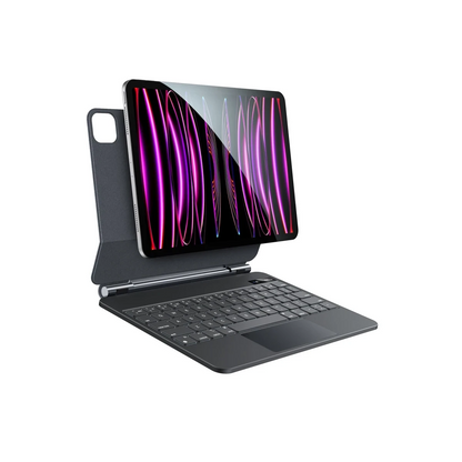 Yesido Apple KB25 iPad Pro 11 (2022) Tecno Klavyeli Tablet Kılıfı - Siyah