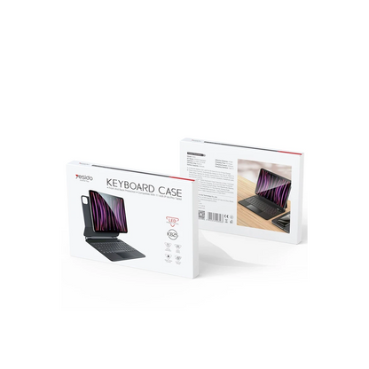 Yesido Apple KB25 iPad Pro 11 (2022) Tecno Klavyeli Tablet Kılıfı - Siyah