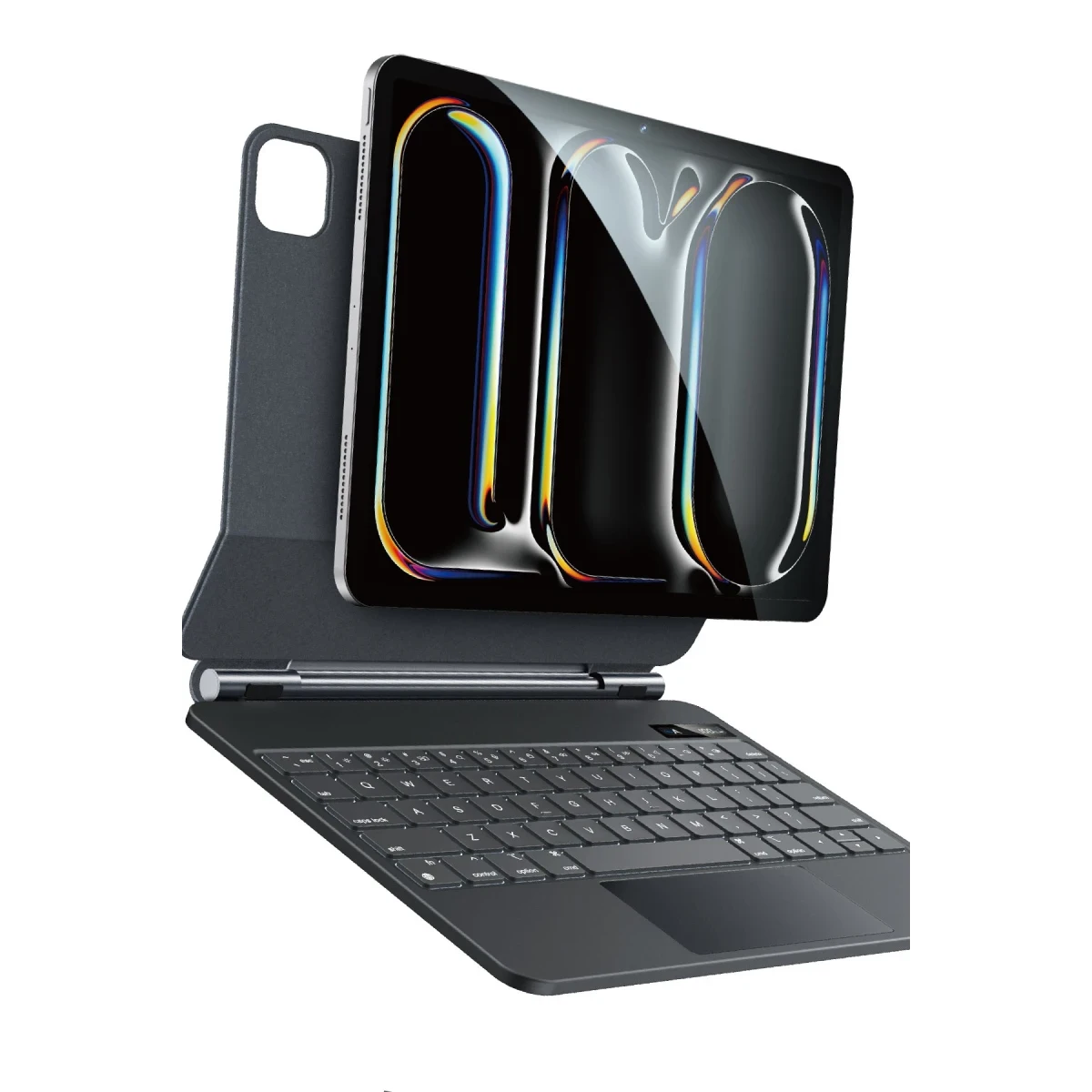 Yesido Apple KB30 iPad Pro 11 (2024) Tecno Klavyeli Tablet Kılıfı - Siyah