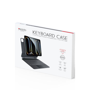 Yesido Apple KB30 iPad Pro 11 (2024) Tecno Klavyeli Tablet Kılıfı