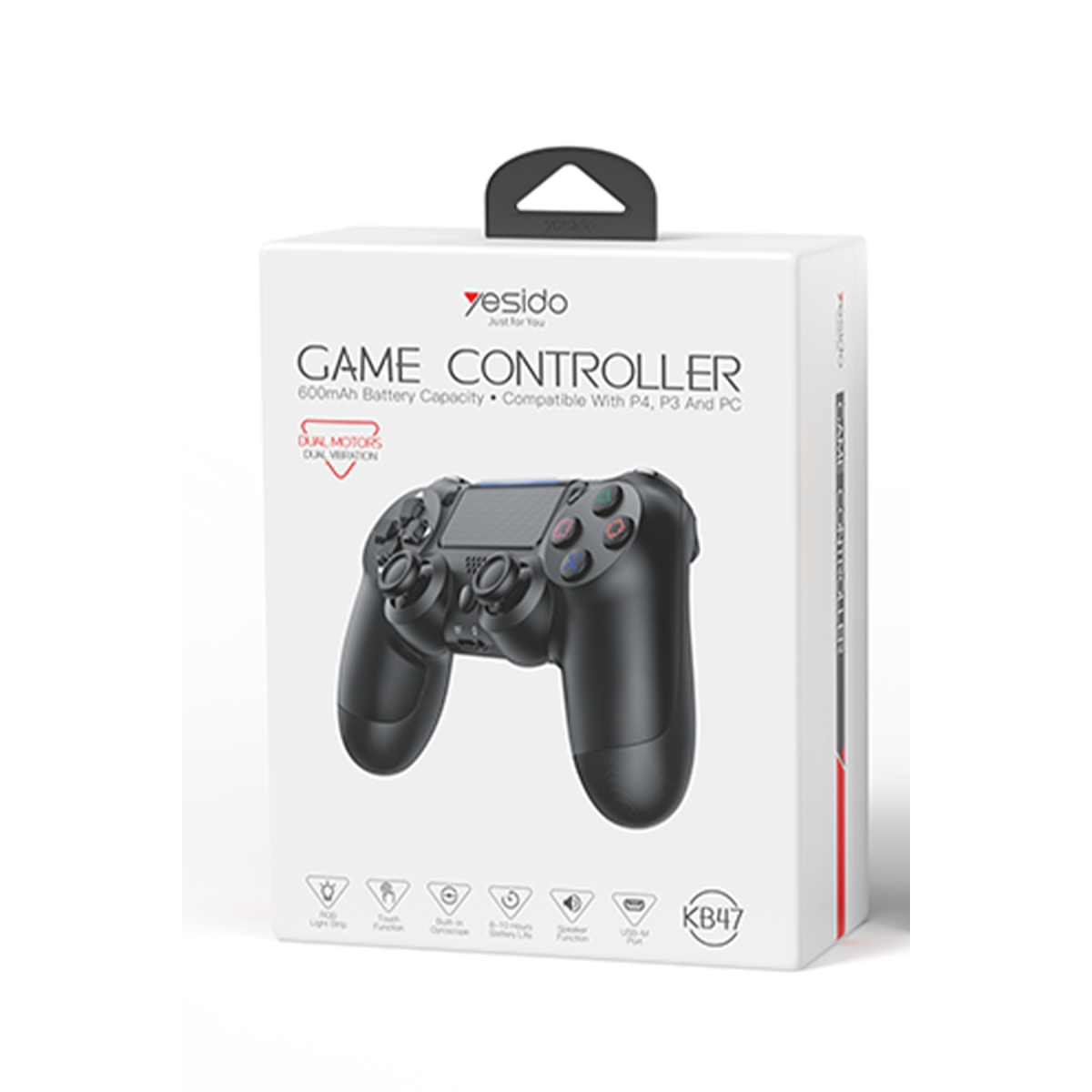Yesido KB47 Bluetooth 5.0 Kablosuz PS4 Oyun Kolu