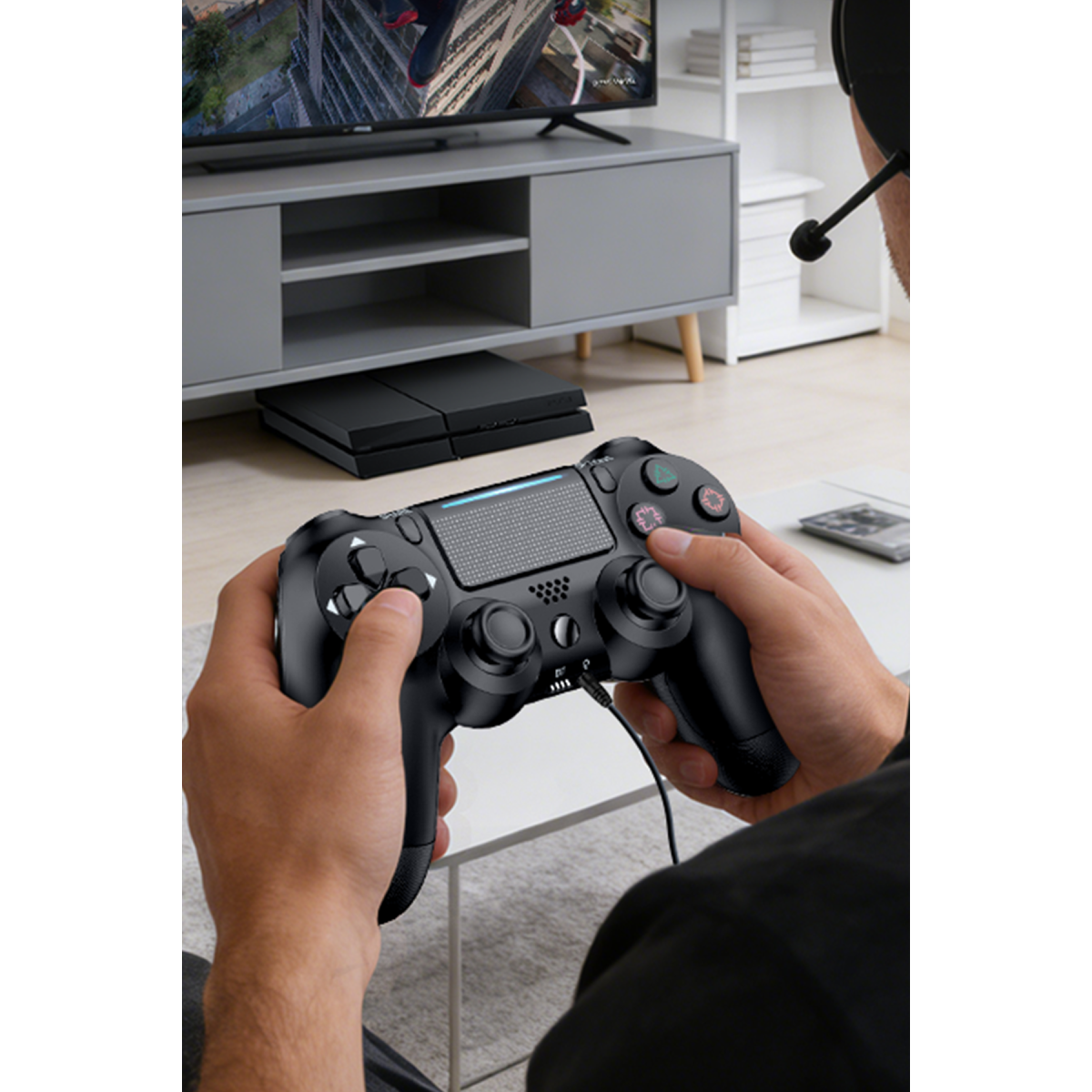 Yesido KB47 Bluetooth 5.0 Kablosuz PS4 Oyun Kolu