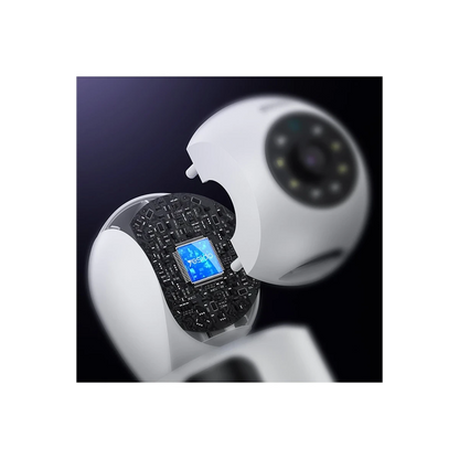 Yesido KM16 1080P 4MP Wifi 360 Gece Görüş Dual Kamera - Beyaz