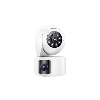 Yesido KM16 1080P 4MP Wifi 360 Gece Görüş Dual Kamera - Beyaz