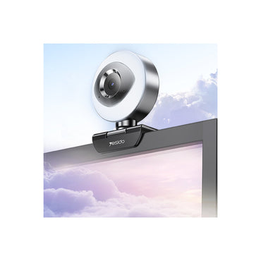 Yesido KM20 2K 4MP Led Aydınlatmalı USB Web Kamera