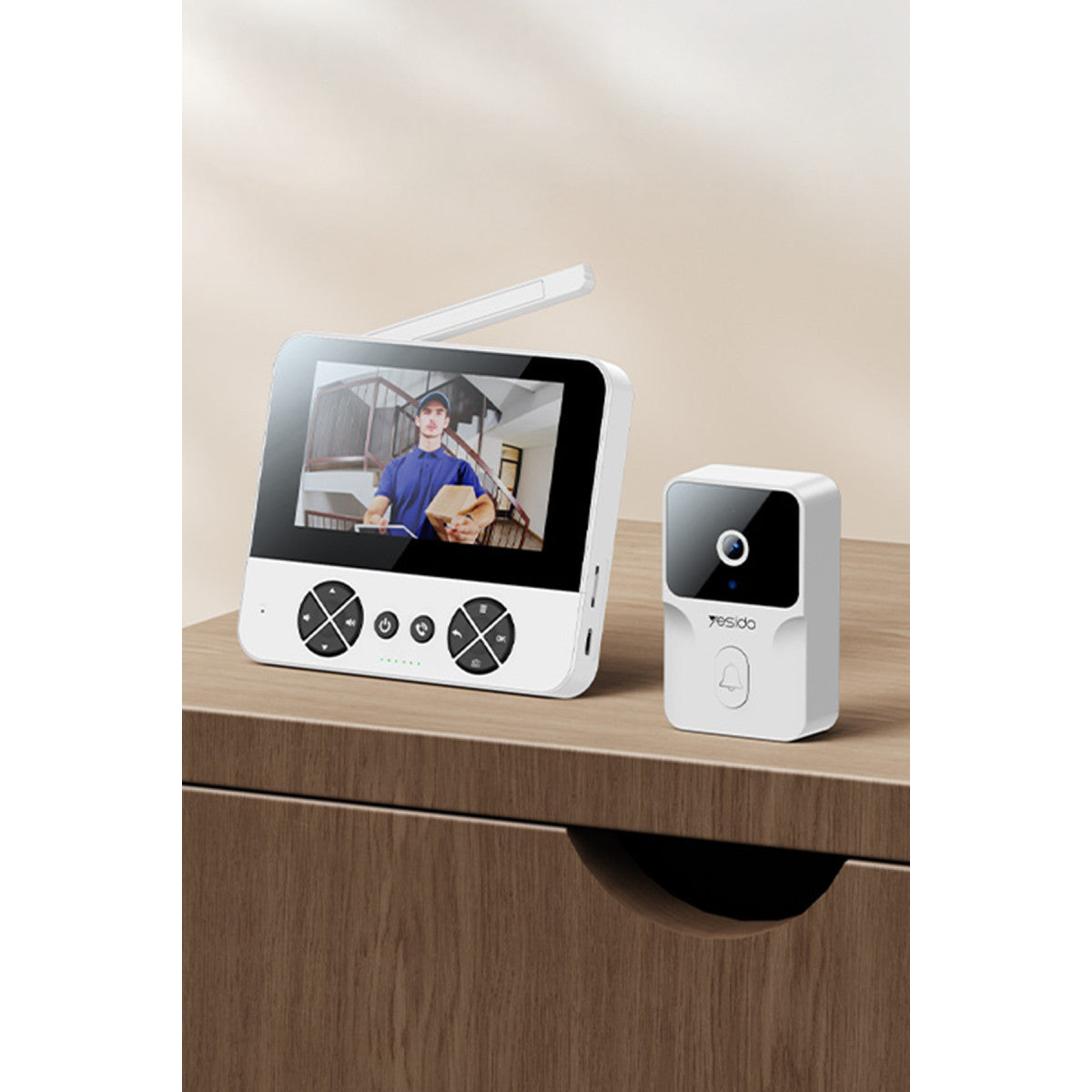 Yesido KM27 Gece Görüş Özellikli Akıllı Görüntülü Wireless Diyafon