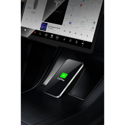 Yesido KM29 Wireless 2in1 Type-C ve USB Uyumlu Kablosuz CarPlay Adaptörü - Gold