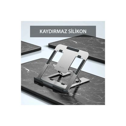 Yesido LP02 Ayarlanabilir Laptop Standı - Gümüş