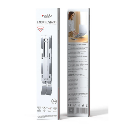 Yesido LP07 Ayarlanabilir Masaüstü Laptop Standı - Gümüş