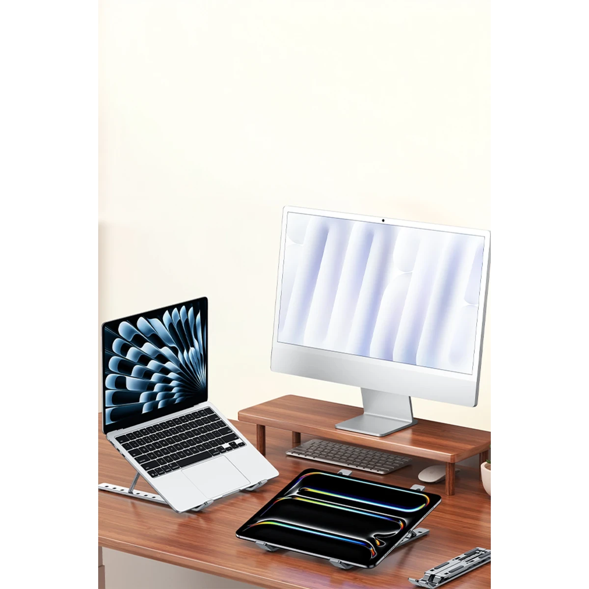 Yesido LP07 Ayarlanabilir Masaüstü Laptop Standı - Gümüş