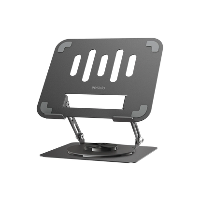 Yesido LP08 360 Derece Ayarlanabilir Masaüstü Laptop Standı - Gri