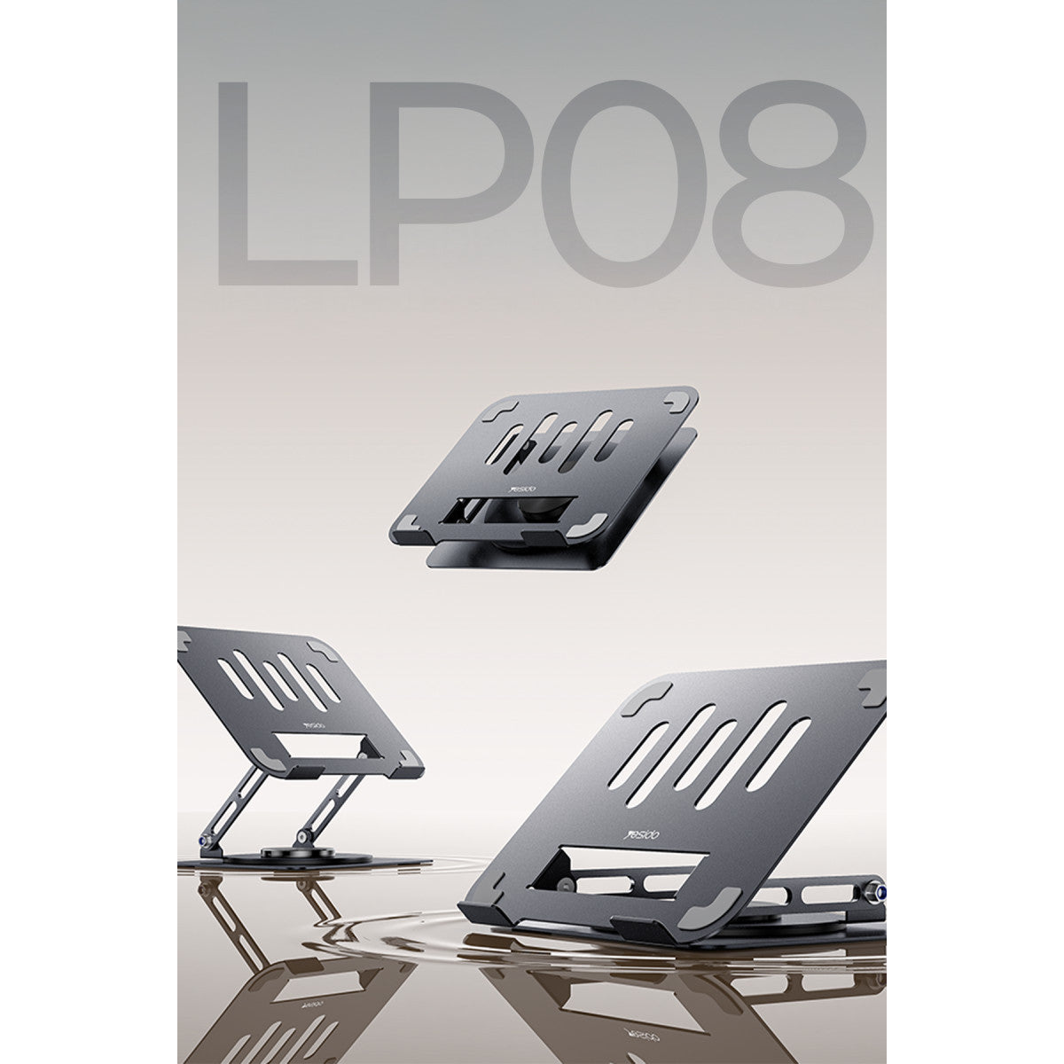 Yesido LP08 360 Derece Ayarlanabilir Masaüstü Laptop Standı