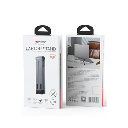 Yesido LP10 Ayarlanabilir Masaüstü Laptop Standı - Gümüş