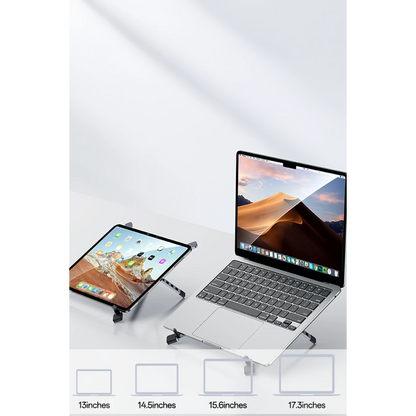 Yesido LP10 Ayarlanabilir Masaüstü Laptop Standı - Gümüş