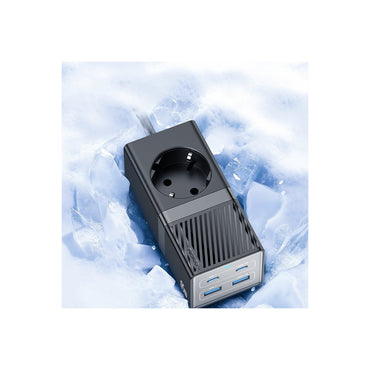 Yesido MC36 2500W 1.5M Ekstra 2 Adet 18W USB ve 2 Adet 45W Type-C Çıkışlı Priz Uzatıcı