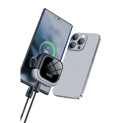 Yesido MH158-B 10.000 mAh 22.5W PD Hızlı Şarj Powerbank - Siyah