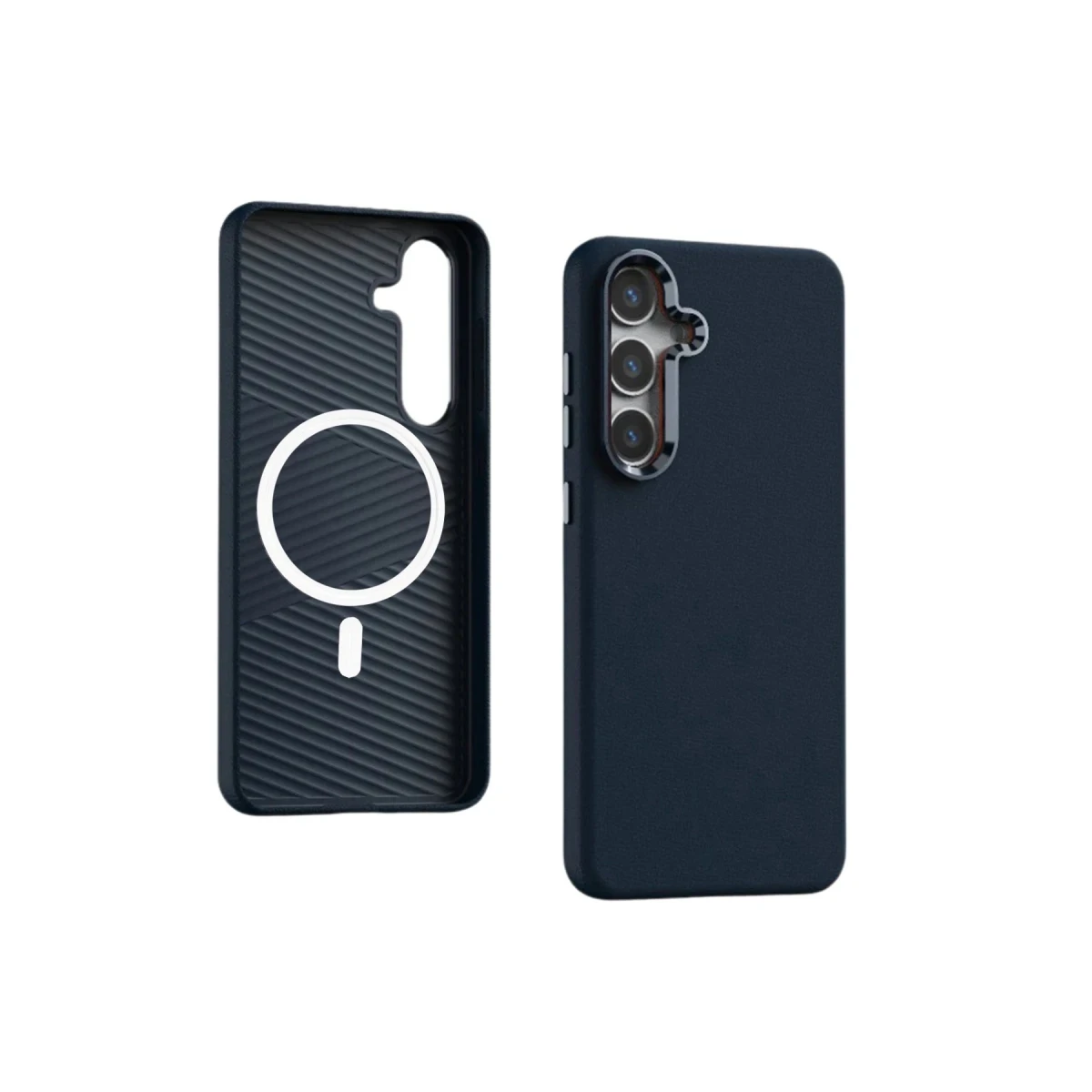 Yesido Samsung Galaxy S24 PC09 Elegance Deri Magsafe Kapak - Lacivert