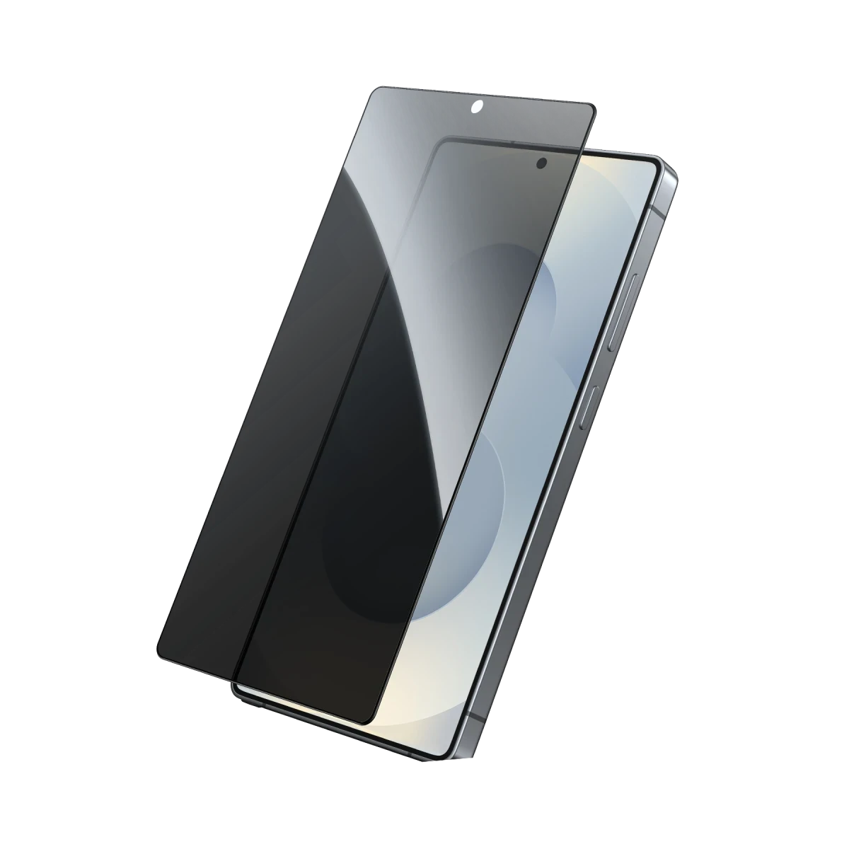 Yesido Samsung Galaxy S25 Plus TG23 Hayalet Cam Ekran Koruyucu - Siyah