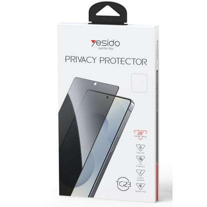 Yesido Samsung Galaxy S25 Plus TG23 Hayalet Cam Ekran Koruyucu