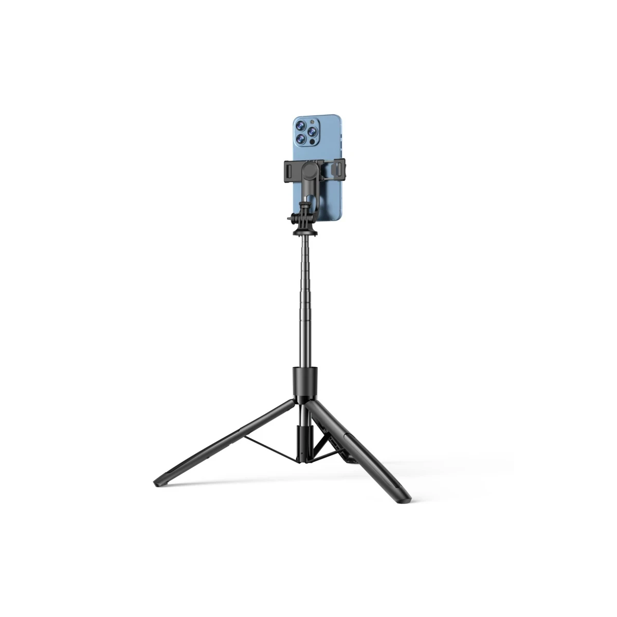 Yesido SF13 360 Derece Bluetooth Kontrollü 158cm Selfie Çubuğu - Siyah