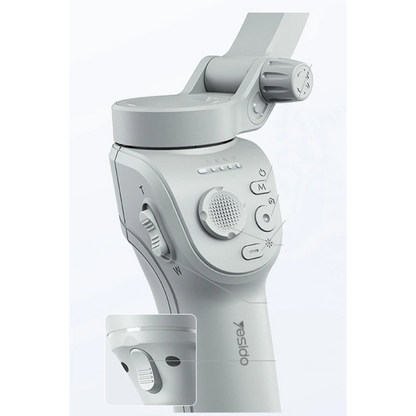 Yesido SF18 360 Derece Otomatik Yüz Takipli Tripodlu BT 5.0 Selfie Gimbal - Gri