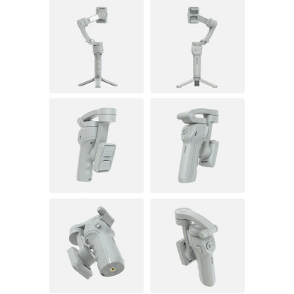 Yesido SF18 360 Derece Otomatik Yüz Takipli Tripodlu BT 5.0 Selfie Gimbal - Gri