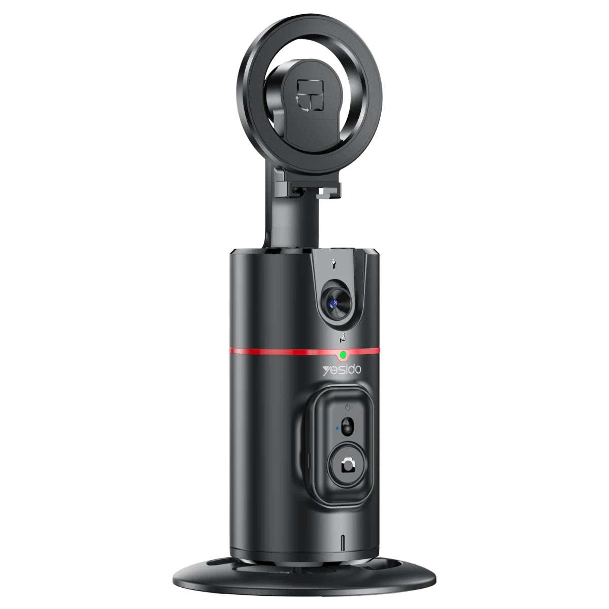Yesido SF20 360 Derece Yapay Zeka Yüz Takipli Tripodlu Selfie Gimbal - Siyah