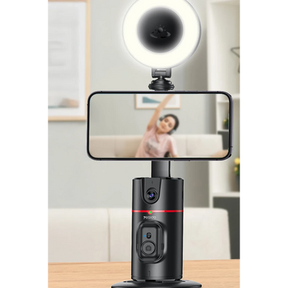 Yesido SF20 360 Derece Yapay Zeka Yüz Takipli Tripodlu Selfie Gimbal - Siyah
