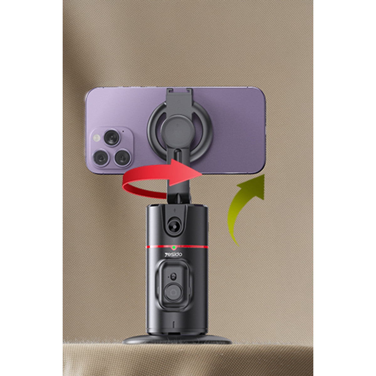 Yesido SF20 360 Derece Yapay Zeka Yüz Takipli Tripodlu Selfie Gimbal